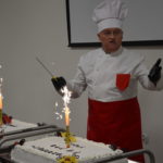 Jubileuszowy tort podczas Jubileuszu 65-lecia KGW nr 1 w Jaworzu